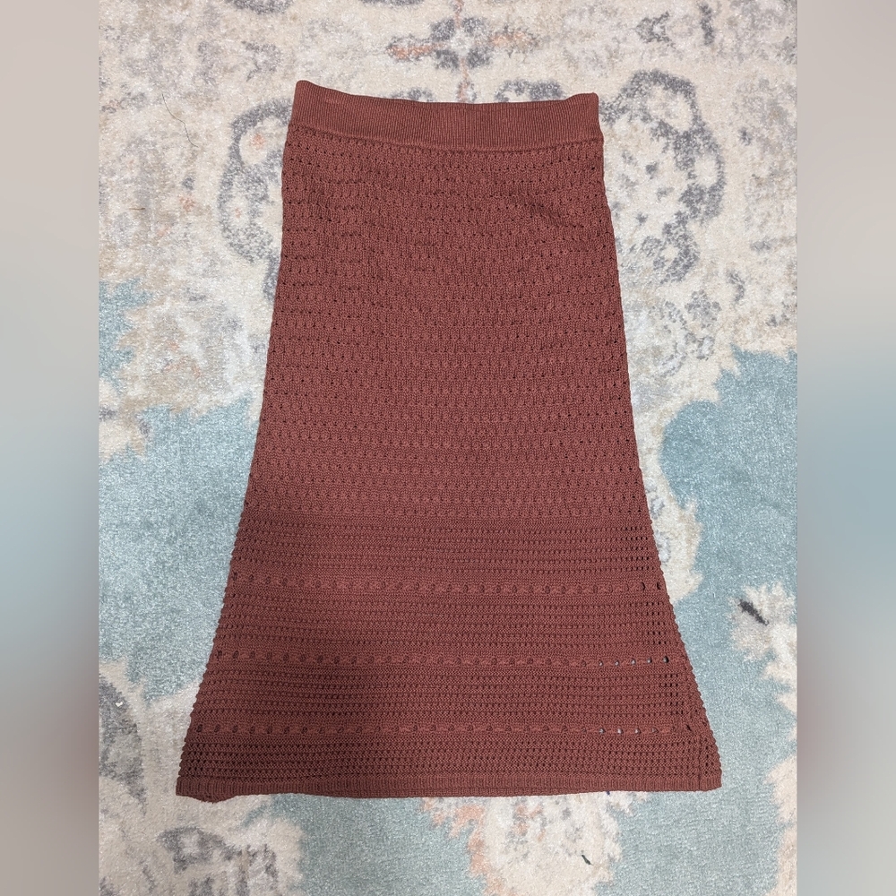 NWT Crochet Bodycon Skirt - Picture 3 of 7